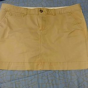Khaki skirt